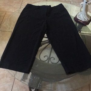 Black Women Casual Capri Size 14